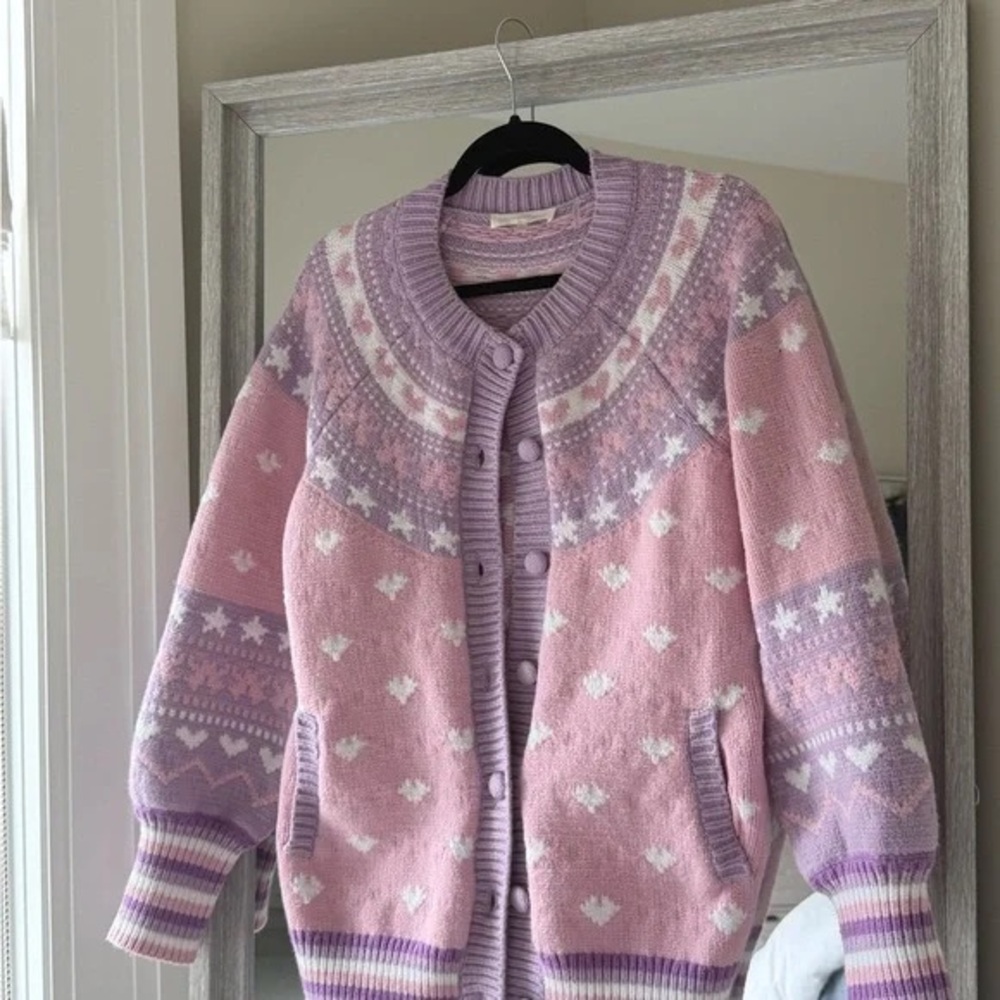 Sold Loveshackfancy Amalo Boyfriend Cardigan HTF